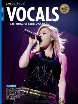 ROCKSCHOOL -VOCALS FEMALE GRADE 6 ( 2014-2017 )(AUDIO DESCARGABLE)